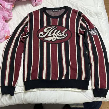 고품질 Hysteric Glamour 스트라이프 스웨터