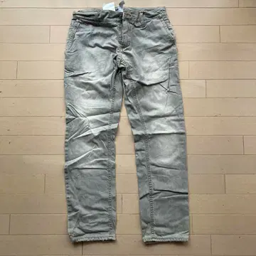 돌체앤가바나 청바지 팬츠 44 그레이 14 데미지 J4