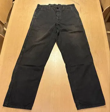 orSlow 프렌치 워크 팬츠 블랙 S