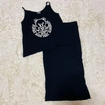 HYSTERIC GLAMOUR 탱크탑, 스커트 세트