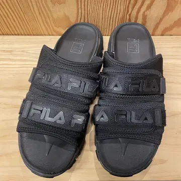 FILA 휠라 27cm 아웃도어 슬라이드 통굽 샌들