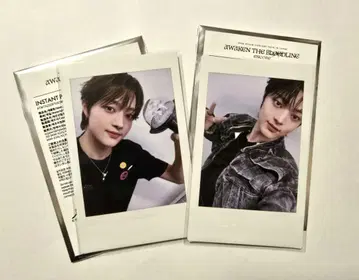 &TEAM 위주 폴라로이드 인스턴트 포토카드