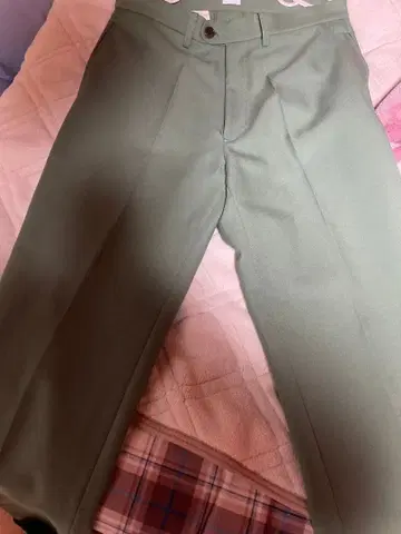 KAIKO 그린 슬랙스 M 사이즈