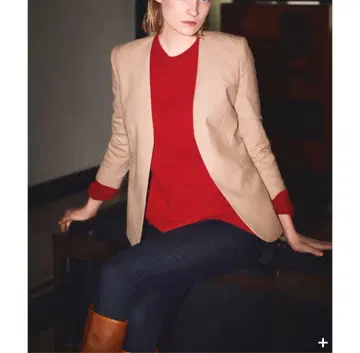 띠어리 Theory 노카라 자켓