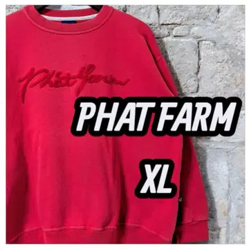 구제 의류 PHAT FARM 맨투맨 bboy 00s y2k