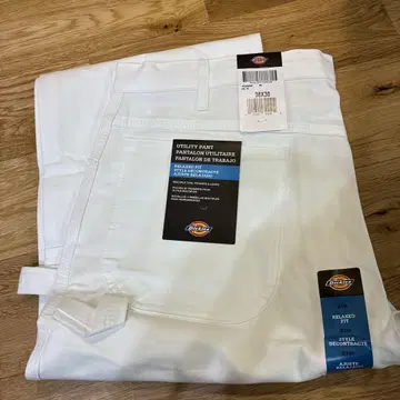 Dickies Sherwin Williams 페인터 팬츠 화이트