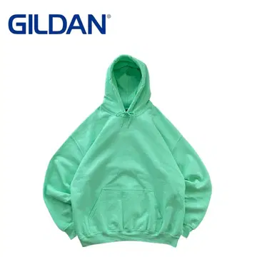 [새상품급] GILDAN 길단 00s 스웨트 후드티 후디 MINT