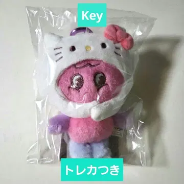 key SHINee 복슬복슬 키티 키링 봉제 인형 트레이딩 카드