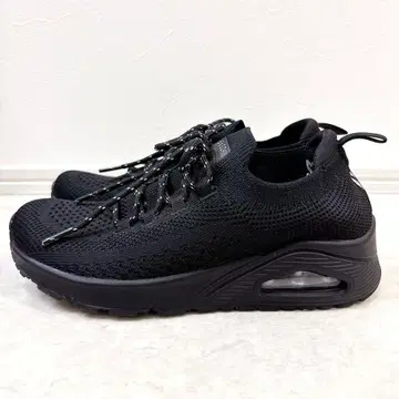 SKECHERS UNO Everywear 통굽 스니커즈 23.5cm 블랙