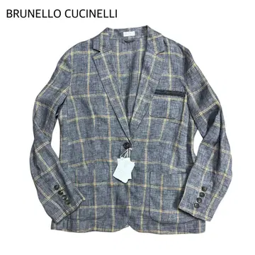 새상품급 BRUNELLO CUCINELLI 린넨 자켓 M
