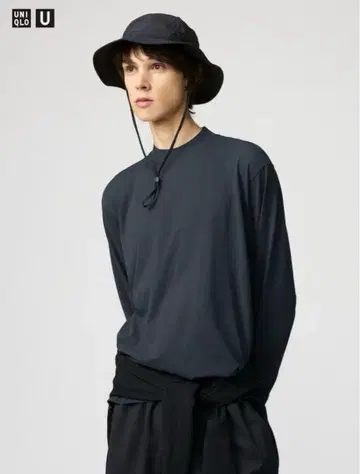 UNIQLO U 드라이EXUV컷T셔츠 긴팔