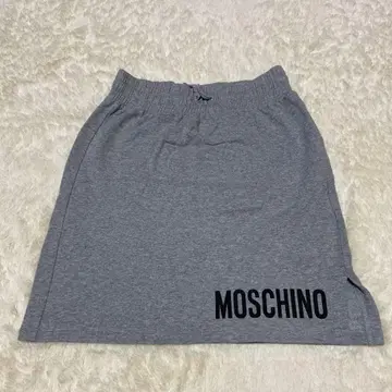 MOSCHINO 그레이 미니 스커트