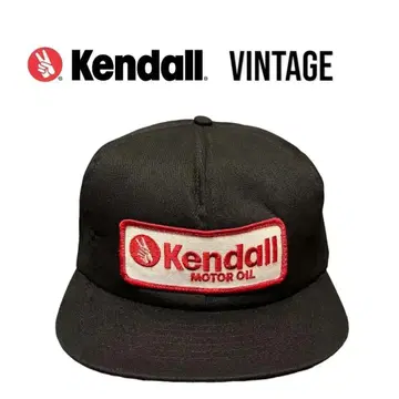 USA제 Kendall 케 오일 와펜 자수 빈티지 캡
