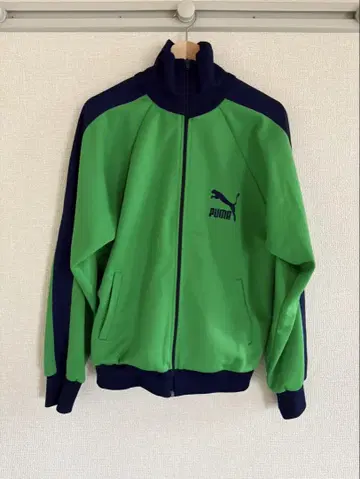 90' PUMA 저지 트랙 자켓 그린