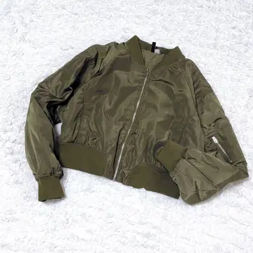 [ 미사용급 ] H&M 쇼트 MA-1 봄버 자켓 archive y2k
