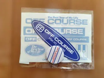오프 코스 OFF COURSE 스티커 캔뱃지 세트 묶음 판매