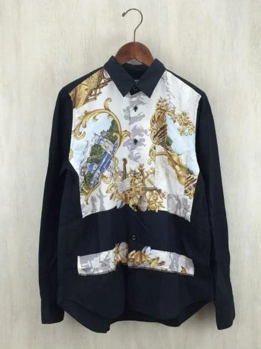 Comme des Garçons Black Silk Shirt