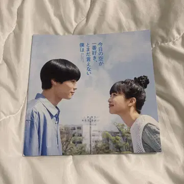 오늘의 하늘이 가장 좋아, 라고 아직 말할 수 없는 나는 영화 팜플렛