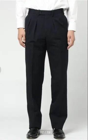 BERNARD ZINS (베르나르 잔스) 시어서커 슬랙스 사이즈 40