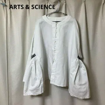 ARTS&SCIENCE 스모킹 블라우스 side gather