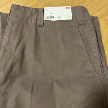 UNIQLO 코튼 치노 팬츠 사이즈 76 브라운