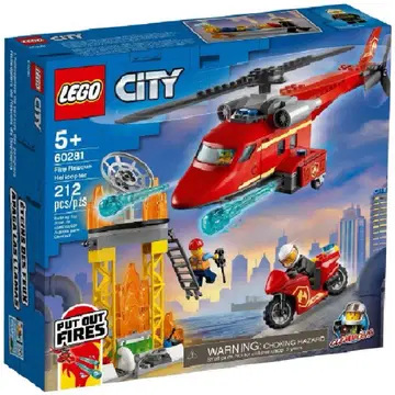 레고 60281 시티 소방 구조 헬리콥터 LEGO City