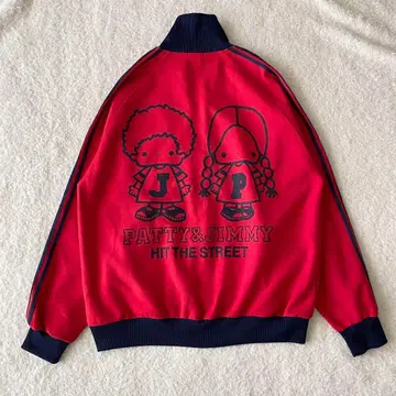 레어 파티&지미 산리오 트랙 자켓 저지 프린트 레트로