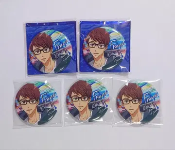Free! MS 캔뱃지 히요리 5종 세트