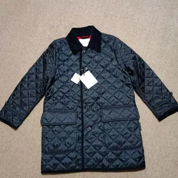 택 포함 새상품 매킨토시 퀼팅 코트 사이즈 36