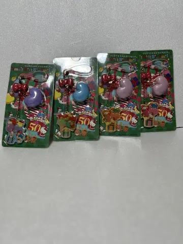 산리오 50주년 기념 크리스마스 스트랩 smail gift smail