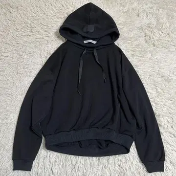 [ COGTHEBIGSMOKE ] 코그더빅스모크 후드티 돌먼 블랙 루즈핏