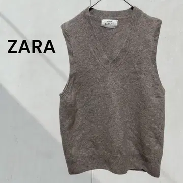ZARA ORIGINS 자라 울 100% 니트 베스트 가을/겨울