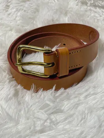 레어 영국제 Trafalgar 트라팔가 천연 가죽 가죽 벨트