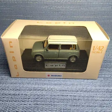스즈키 알토 라팡 민트 그린 메탈릭 미니카 1/42