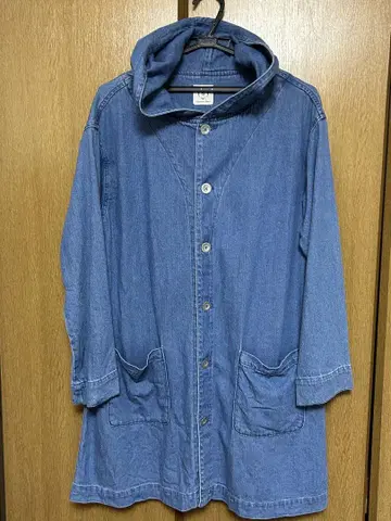 sm2 후드 부착 데님 자켓 새상품급