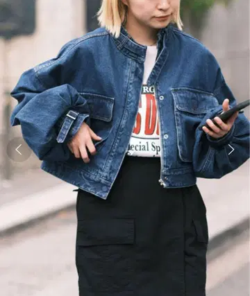 CONES BOSS 데님 자켓