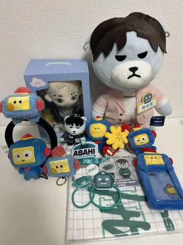 트레저 트루즈 크렁크 히쿤 아사히 굿즈 세트