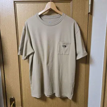 THE NORTH FACE 베이지 T셔츠 L 사이즈