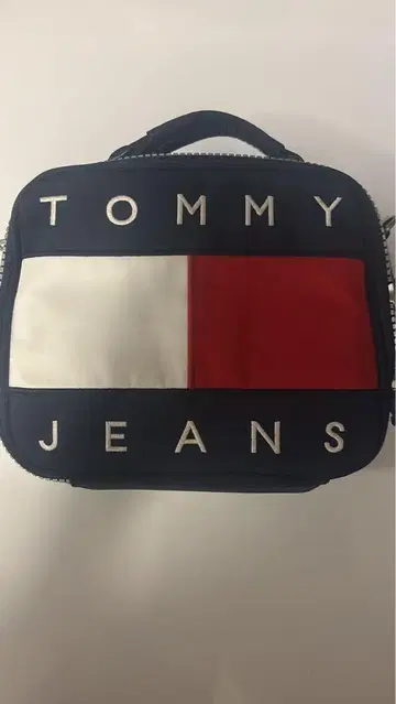 TOMMY JEANS 네이비 숄더백