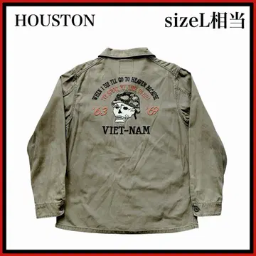 HOUSTON 휴스턴 베트남 자켓 밀리터리 자켓 L 사이즈