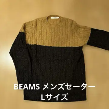새상품급 BEAMS 남성용 스웨터