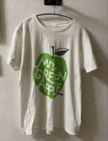 [ 레어 ] Mrs. GREEN APPLE T셔츠 L 사이즈 2015년