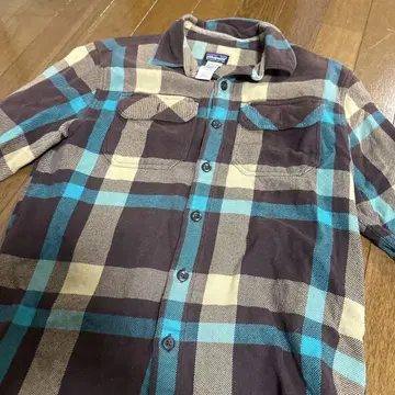 patagonia 체크 무늬 플란넬 셔츠 남성용 XS