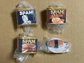 SPAM 캔 디자인 캡슐 토이 4개 세트