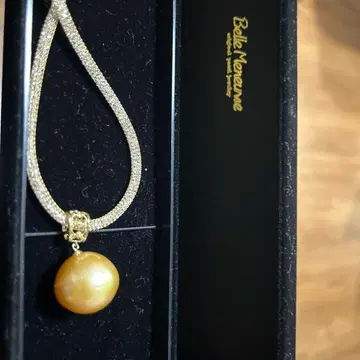 Belle Menerse 골드 펄 목걸이