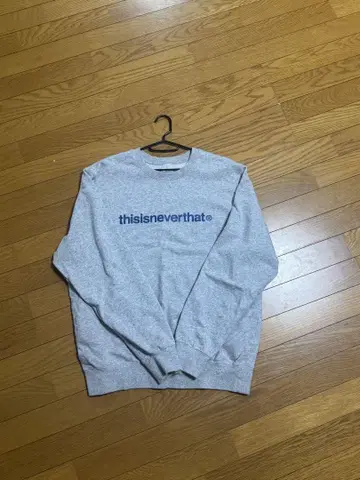 thisisneverthat 그레이 맨투맨