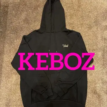 컨디션 최상 KEBOZ 후드 부착 후드티 블랙
