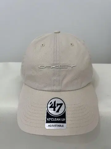 Oakley 47브랜드 CLEAN UP 베이지 캡