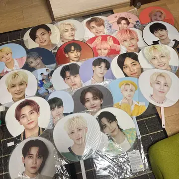 SEVENTEEN 정한 부채 새상품급 미사용품 세부치