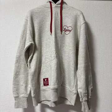 미야노 마모루 LOVEING 후드티 L 굿즈 마모라이 풀오버 후드티